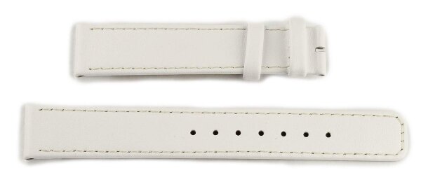 Uhrenarmband für Boccia 3212-04 Ersatzband Leder ohne Schließe