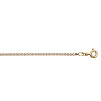 Goldkette Panzer flach 1,6mm 333 (8kt) Gelbgold