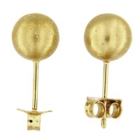 Damen-Ohrstecker 925 Sterling Silber vergoldet mit...