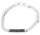 Damen-Armband 925 Sterling Silber mit Zirkonia 19 cm