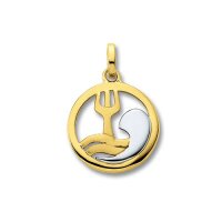 Anhänger Sternzeichen Wassermann Gold 333