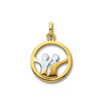 Anhänger Sternzeichen Zwilling Gold 333