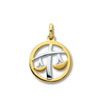 Anhänger Sternzeichen Waage Gold 333