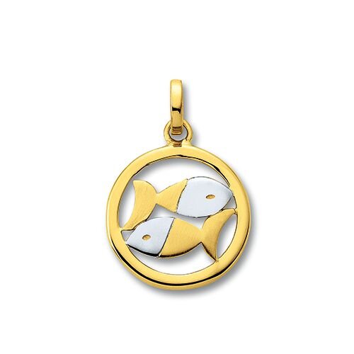 Anhänger Sternzeichen Fische Gold 333