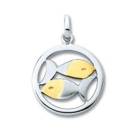 Anhänger Sternzeichen Fische Silber 925