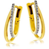 Damen-Ohrring Creolen aus 8 Karat (333) Gelbgold 43-117270