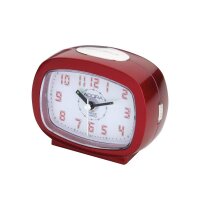 Wecker quarz analog rot A40907