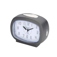 Wecker quarz analog grau A40907