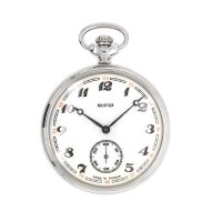 Molnija russische Taschenuhr mechanisch handbemalt,...