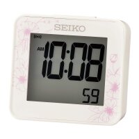 Kompakter Seiko LCD Wecker mit vielseitigen Funktionen...