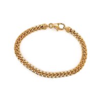 Armband Panzer – 585 Gelbgold (14 Karat), massiv,...