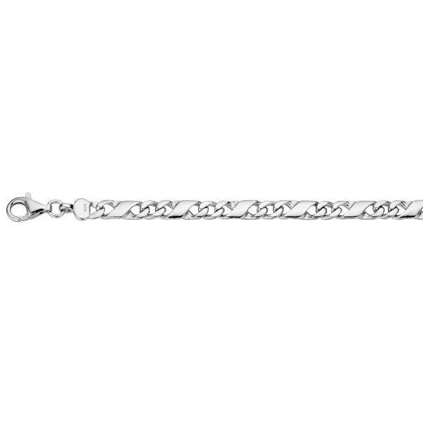 Armband Lacatena 5mm aus 925 Sterling Silber Rhodiniert