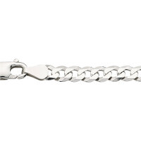 Armband Flachpanzer 5mm aus 925 Sterling Silber...