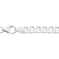 Armband Flachpanzer facettiert 5,3mm aus 925 Sterling...