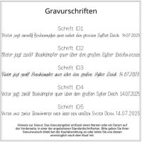 Kinderarmband 925 Silber rhodiniert mit Gravurplatte, 14...