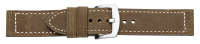 Lederband mit Naht hellbraun
