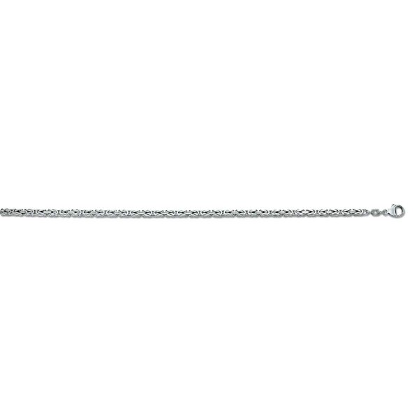 Halskette Königskette 925 Sterling Silber 3,2mm breit