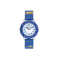 Adora Bagger Kinderuhr in blau (Ø 30 mm,...