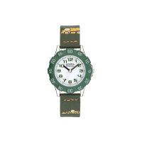 Adora Bagger Kinderuhr in oliv (Ø 30 mm,...