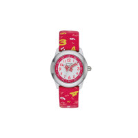 Adora Youngline Kinderuhr in rot mit Zahlen-Print...