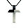 Edelstahl Venezia-Kette mit Kreuzanhänger, bicolor seidenmatt, 50+5 cm