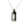 Edelstahl Venezia-Kette mit zweifarbigem Anhänger, poliert, 50+5 cm