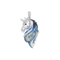 Seinerzeit Azura Einhorn Anhänger