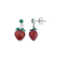 Seinerzeit Eve Erdbeeren Ohrringe