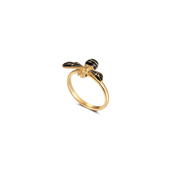 Seinerzeit Bommel Bienen Ring