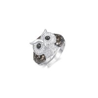 Seinerzeit Merlin Eulen Ring
