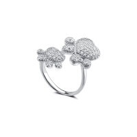 Seinerzeit Paw Pfoten Ring